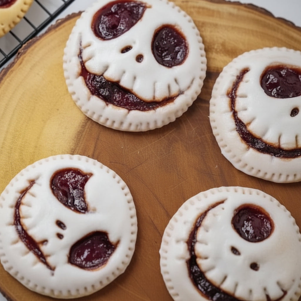Spooky Cranberry Jam Handpies