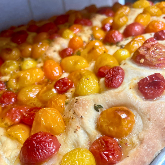 Tomato Thyme Focaccia
