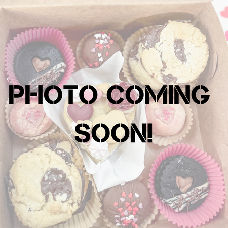 Holiday Brownie 6-Pack featuring festive Christmas and Hanukkah flavors with fudgy brownies and blondies