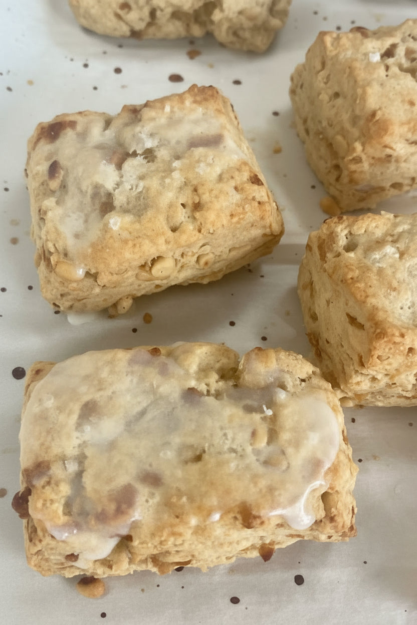 Peaches and Cream Scones