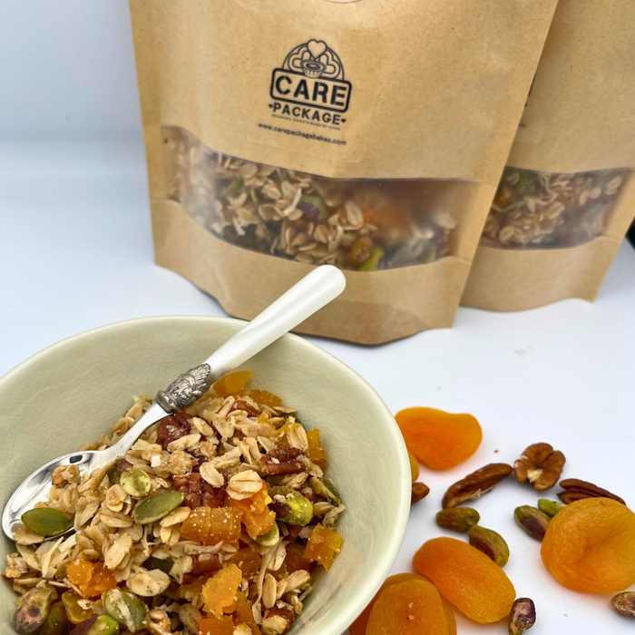 Apricot Pecan Pistachio Granola