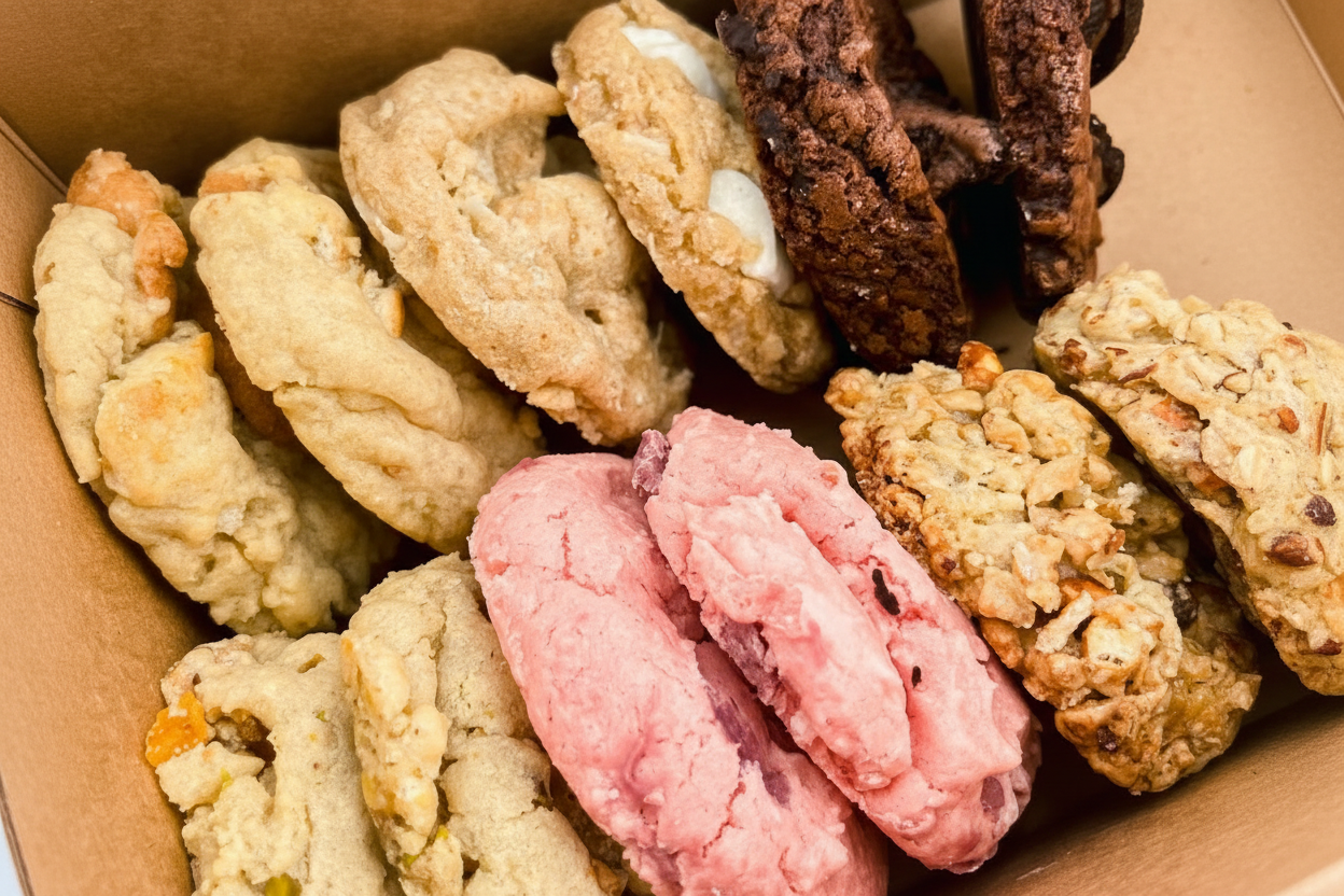 Brightened Solid Choice Cookie Gift Box - Image 1