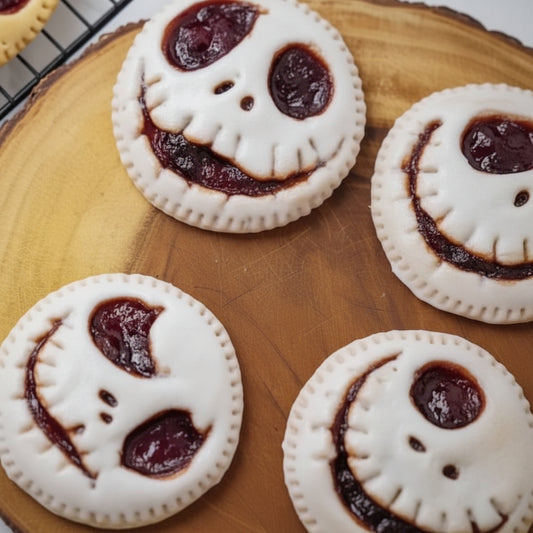 Spooky Cranberry Jam Handpies